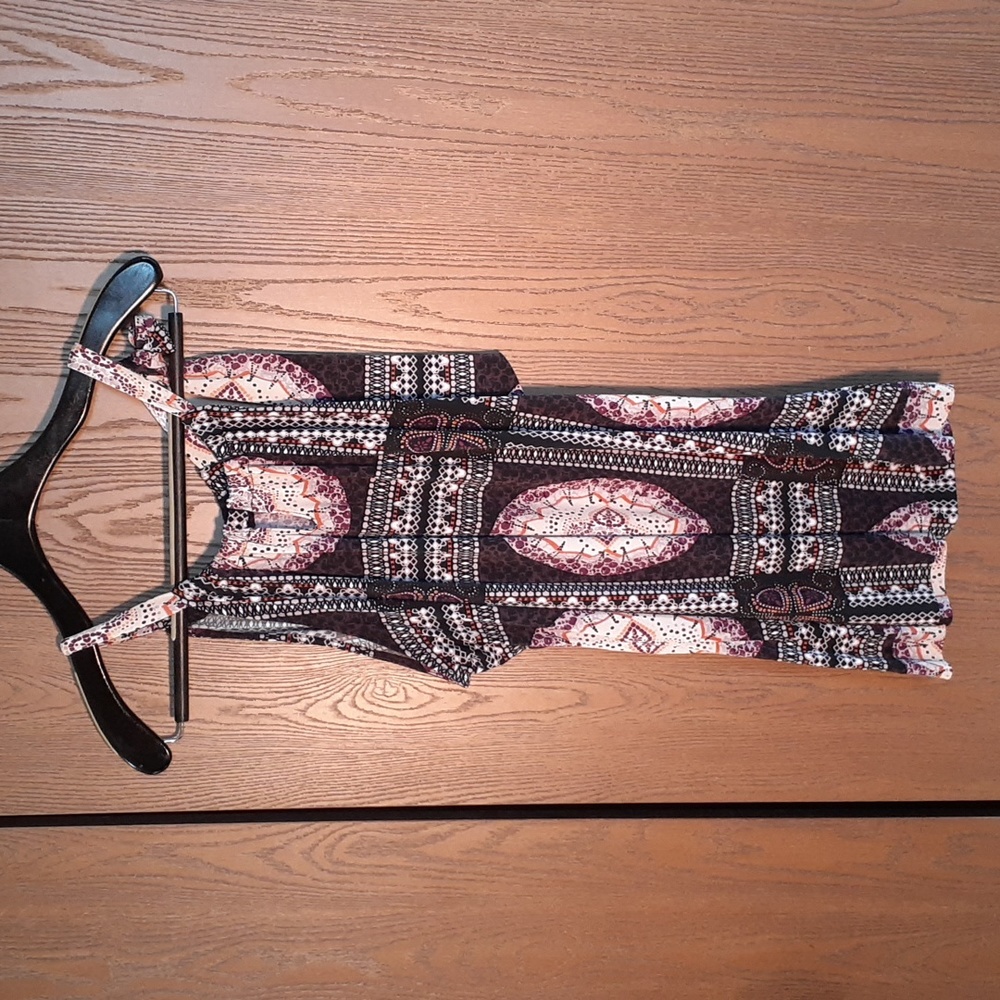 Style&co womens boho top with gorgeous design on stretchy flowy fabric Large